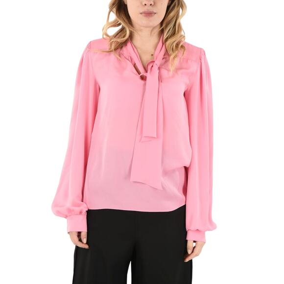 Maison Margiela MM4 Silk Blouse pink - Picture 1 of 7